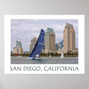 Poster de San Diego, Califórnia (EUA)