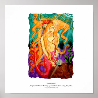 poster de "Sanibel Siren" - 15" x 15"