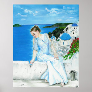 Poster de Santorini