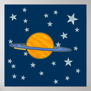 Poster de Saturno Cinto