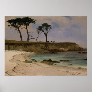 Pôster de Sea Cove por Albert Bierstadt