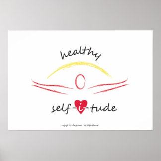 Poster de Selfitude Saudável