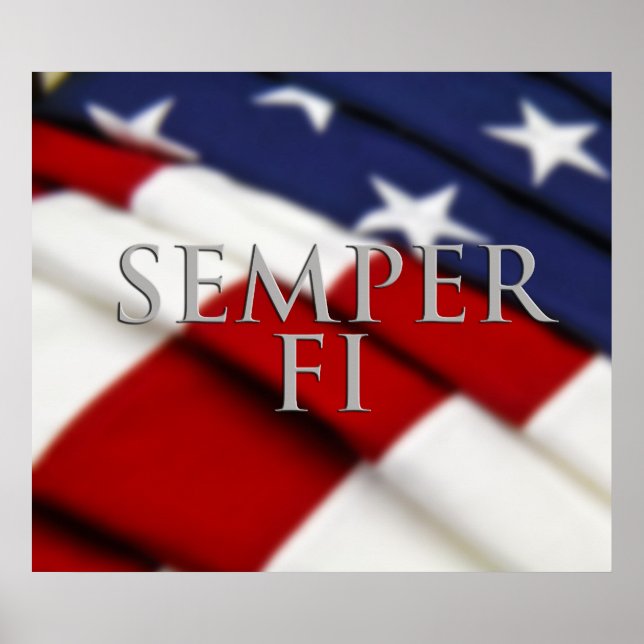 Poster de Semper Fi (Frente)