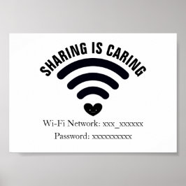 Poster de Senha WiFi
