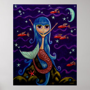 Poster de Sereia de Peixes Voadores