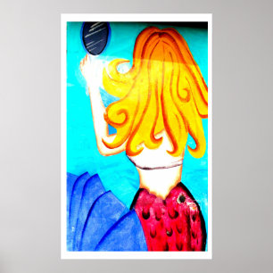 poster de sereia loira