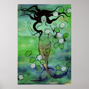 Poster de Sereia Waterlily