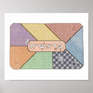 Poster de sete dias de criação