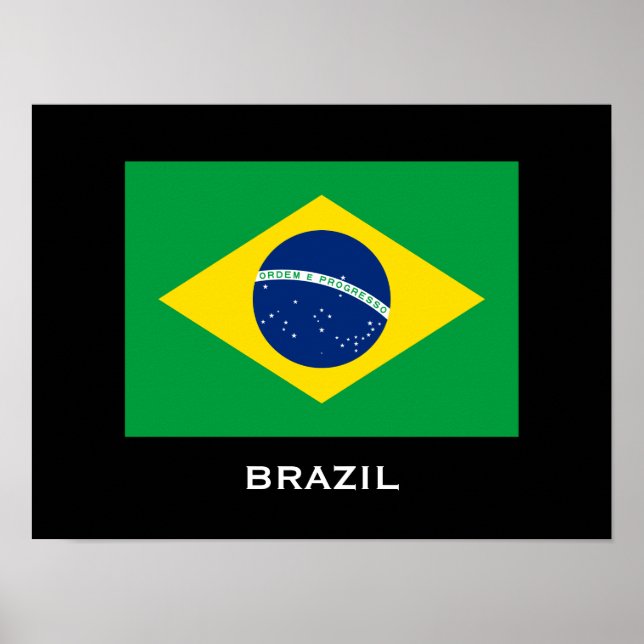 Poster de Sinalizador Brasil (Frente)