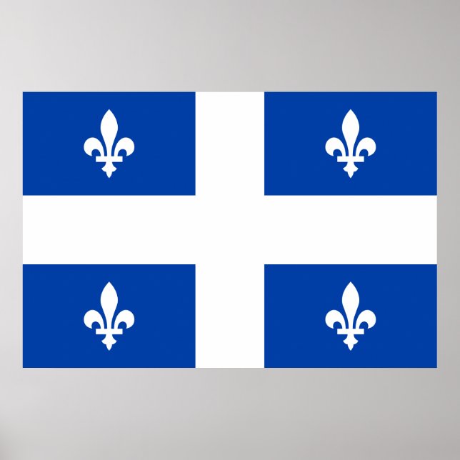 Poster de Sinalizador do Quebec (Frente)