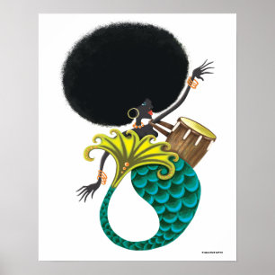 Poster de Sirena 16x20 do La