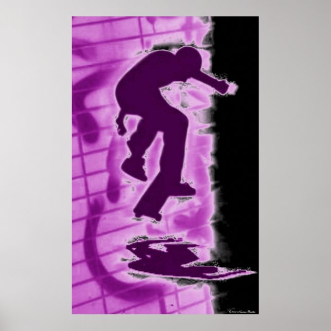 Poster de skater (Frente)