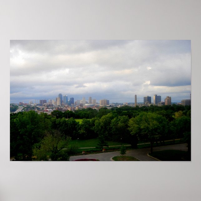 Poster de Skyline de Kansas City (Frente)