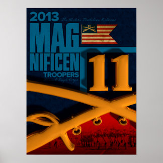 poster de soldados 2013 (Melhor tamanho 18x24)