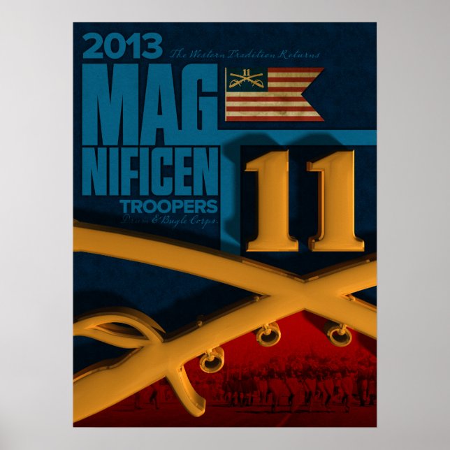 poster de soldados 2013 (Melhor tamanho 18x24) (Frente)