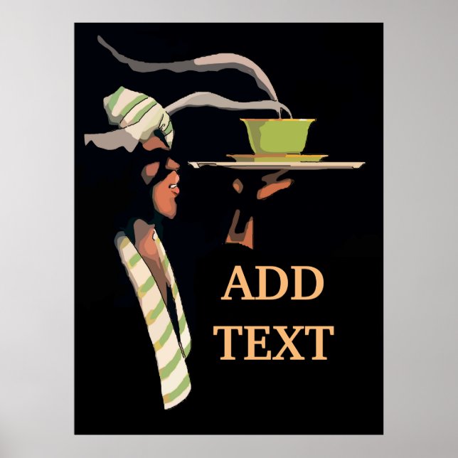 Poster de sopa de cozinha (Frente)