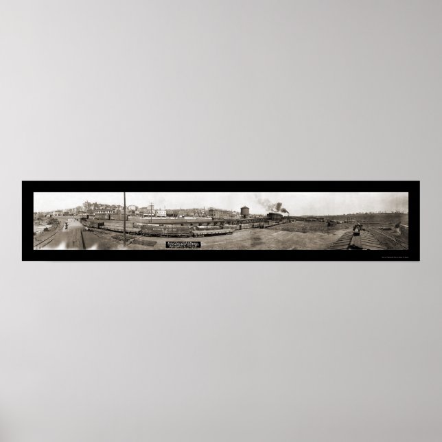 Pôster De Soto MO Car Shops Photo 1913 (Frente)