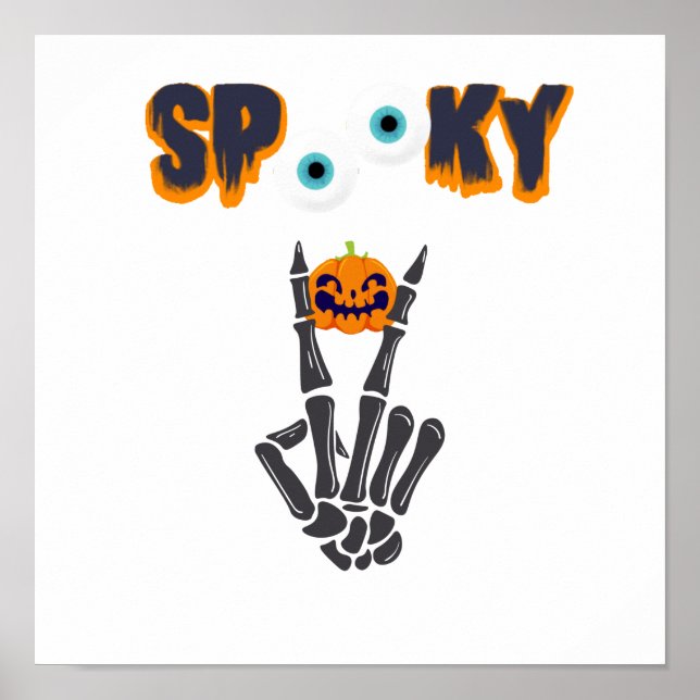Poster de Spooky Halloween (Frente)