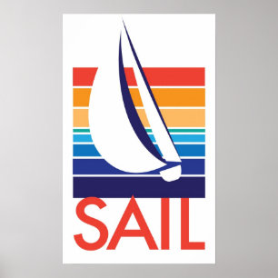 Poster de Square_SAIL da cor do barco