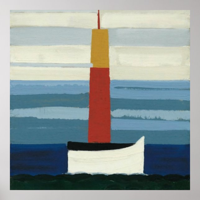 Poster de stael le phare, 1953, Nicolas de Staël (Frente)