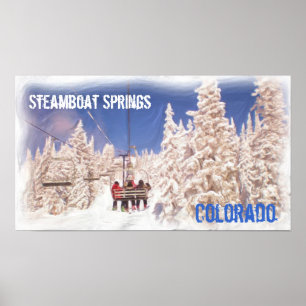 Poster de Steamboat Springs Colorado