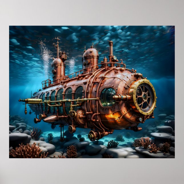 Poster de Steampunk Ocean (Frente)