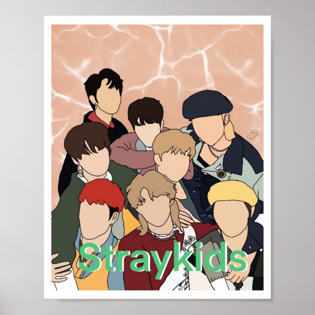 Poster de StrayKids (Frente)