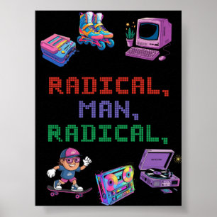 Poster de Streetwear para a Retro 90s