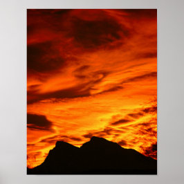 Poster de Sunset de Fogo