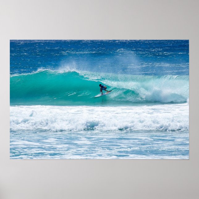 Poster de surfe (Frente)