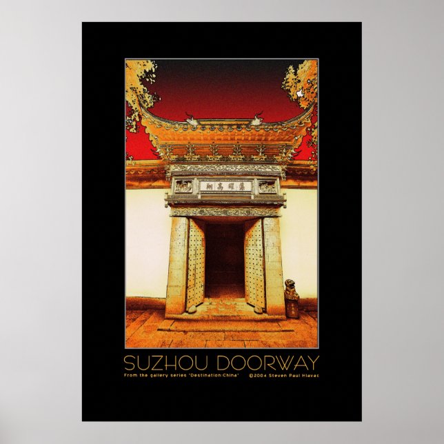 Poster de Suzhou Doorway (Frente)