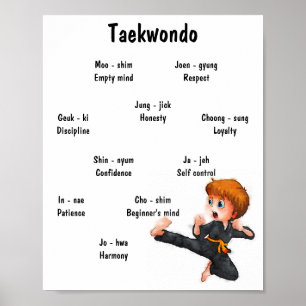 Poster de Taekwondo