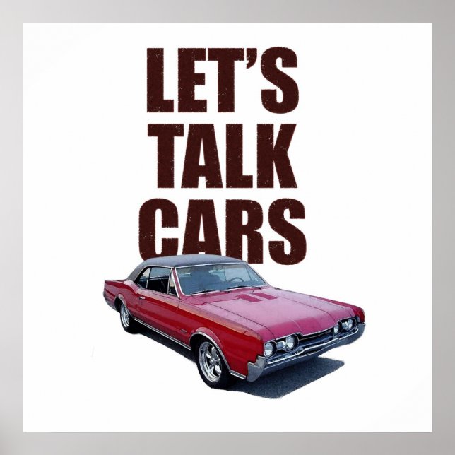 poster de Talk Cars 442 de vamos. (Frente)