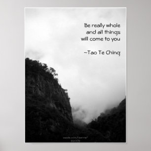 Poster de Tao Te Ching No.2/
