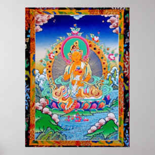 poster de Tara da riqueza da sabedoria n do 福慧