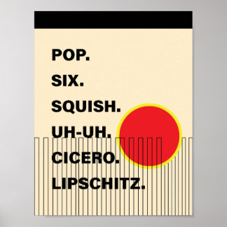 Poster de Teatro Musical Moderno - Chicago