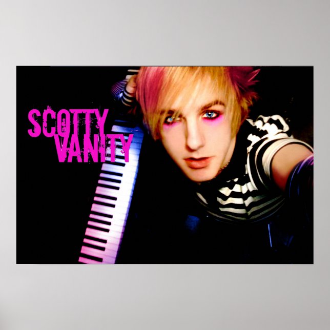 Poster de teclados Scotty Vanity (Frente)