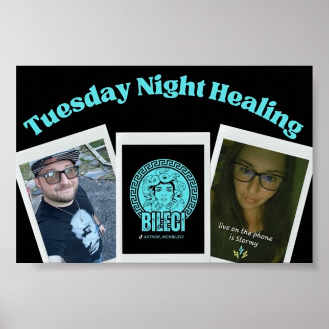 Poster de Terça-feira para a Reparação Noturna (Frente)