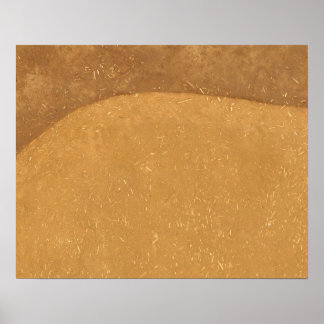 Pôster de Textura de Parede de Lama Abstrata