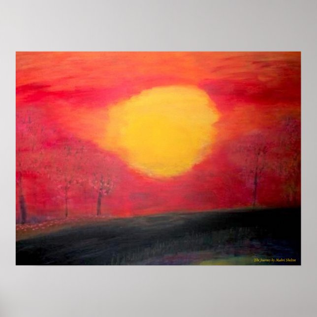 Poster de "The Journey" de Mahri Shelton (Frente)