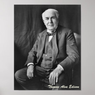 Poster de Thomas Alva Edison