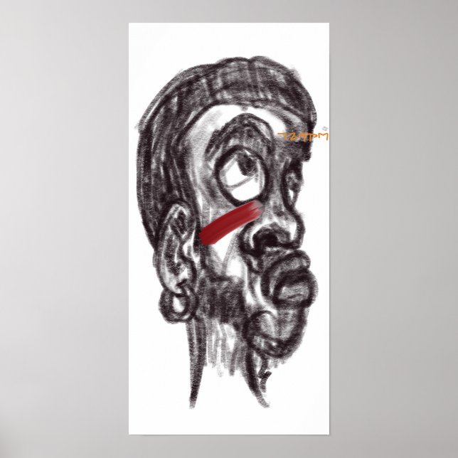 Poster de Tinta de Guerra (Frente)