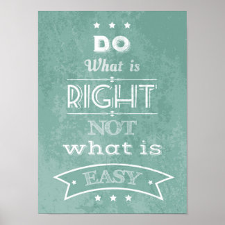 Poster de tipografia de aspas inspiradoras