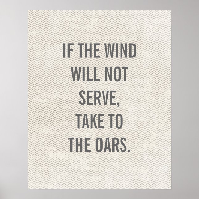 Poster de Tipografia de Cotação Motivacional, pers (Frente)