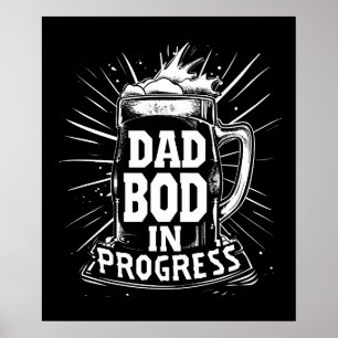 Poster de Tipografia Moderna - "Ad Bod em Andament