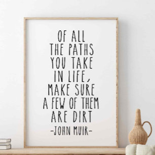 Poster De Todos Os Caminhos Que Você Pega Na Vida, John