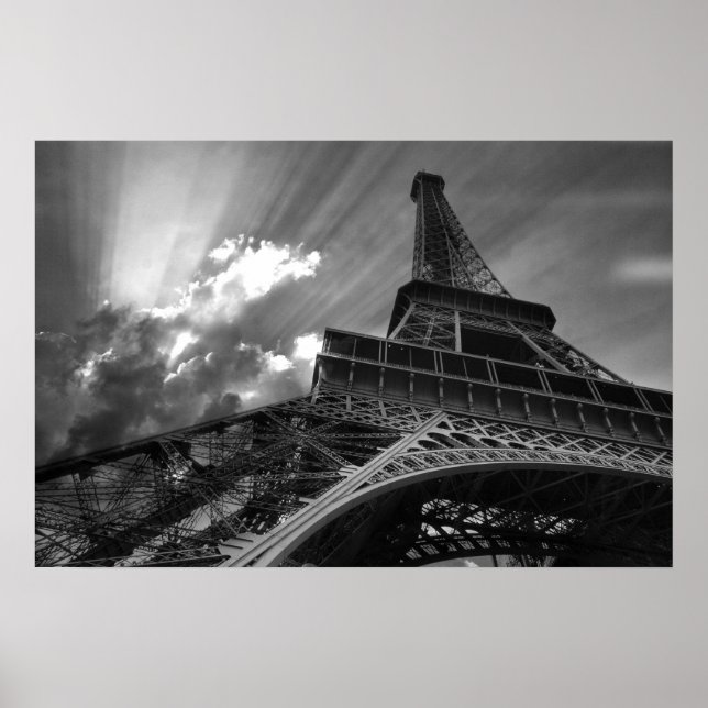 Poster de torre Eiffel (Frente)