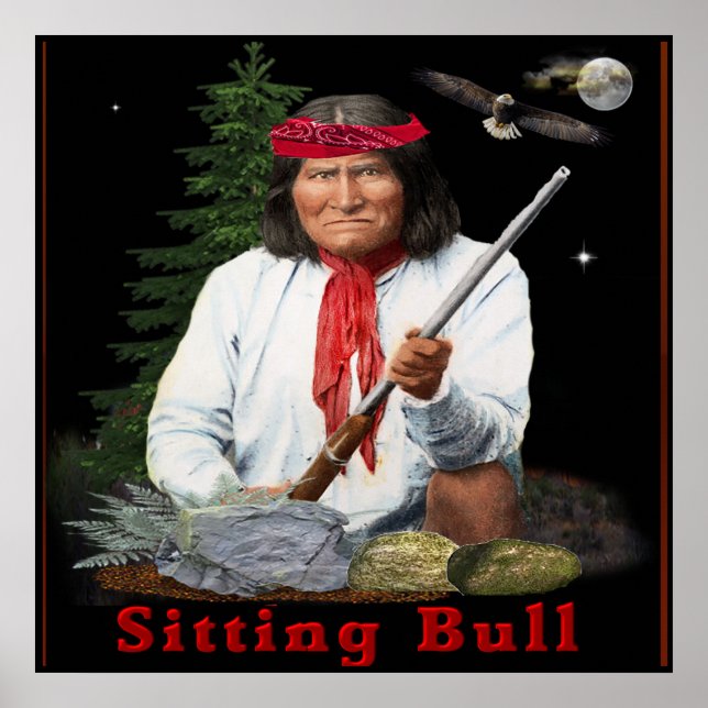 poster de touro sentado (Frente)