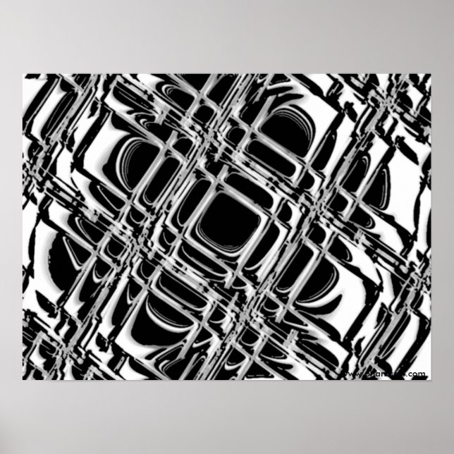 Poster de trabalho interno (Frente)