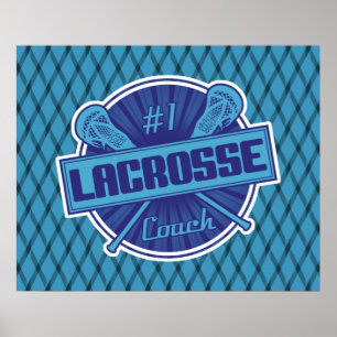 poster de treinador Lacrosse nº 1